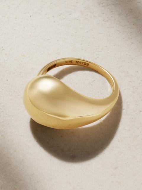 MATEO Agua 14-karat Gold Ring