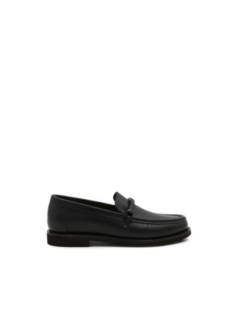 Brunello Cucinelli Monili leather loafers