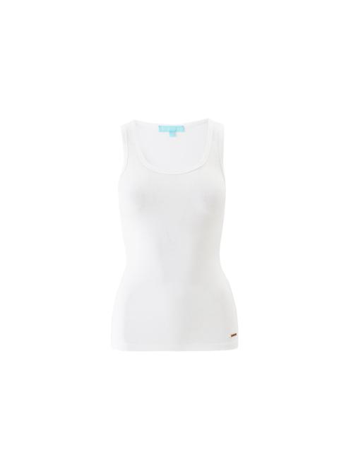MELISSA ODABASH EXCLUSIVE CORA WHITE VEST