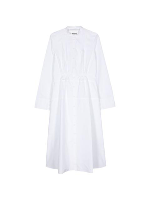 cotton poplin shirt dress