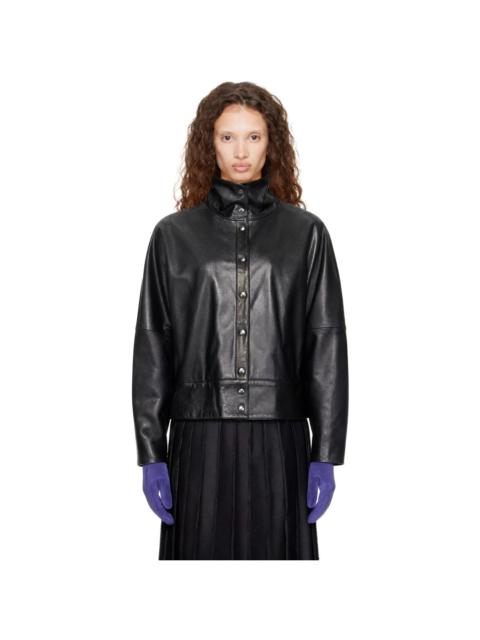 NICKLAS SKOVGAARD Black Felicity Leather Jacket