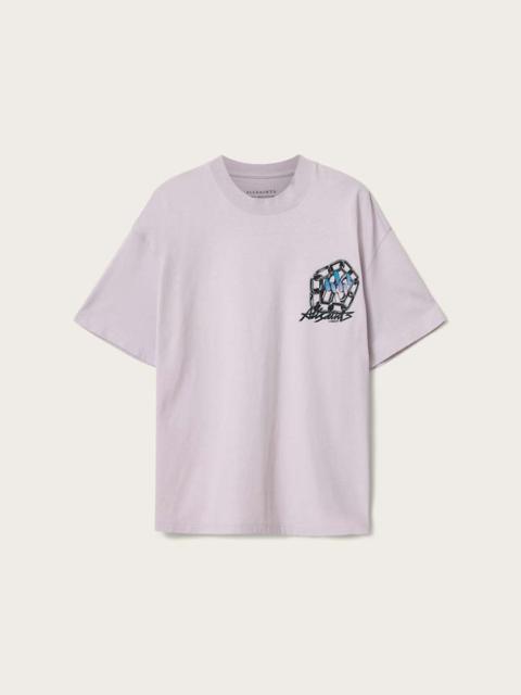 ALLSAINTS AFFIX SHORT SLEEVE OVERSIZED T-SHIRT