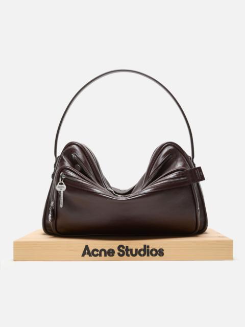 Acne Studios Camero Camera Shoulder Bag - Chocolate brown