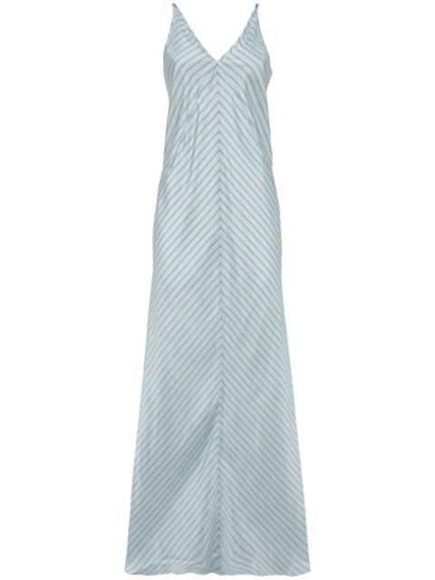 HERSKIND striped silk dress