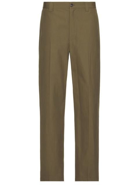 FRAME Straight Leg Chino Trousers
