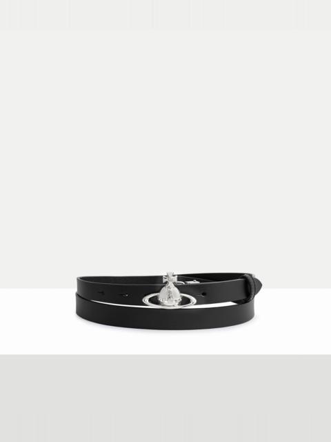 Vivienne Westwood SMALL ORB BUCKLE BELT