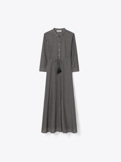 TORY BURCH Striped Cotton Dress