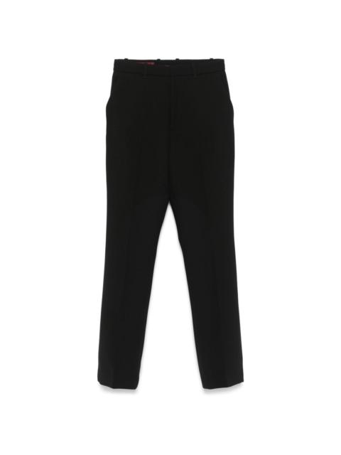 crepe trousers