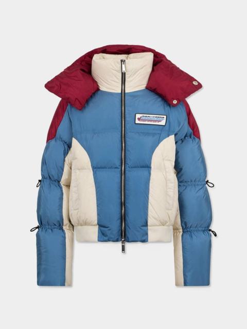 DSQUARED2 DOMINATE YOUR SPORT DRAWSTRING DOWN JACKET
