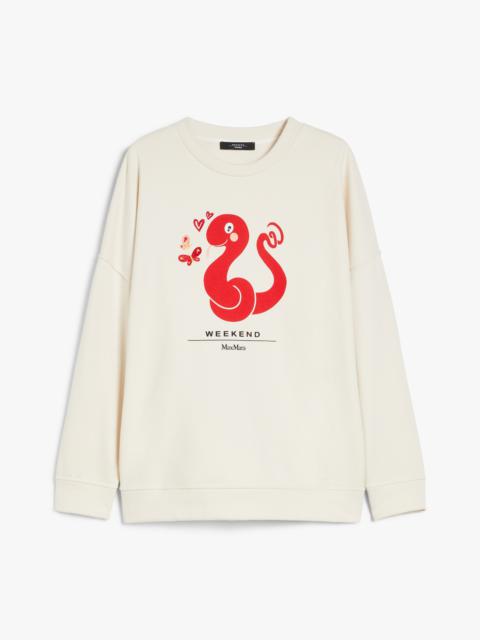 WEEKEND Max Mara LALLA Organic cotton sweatshirt
