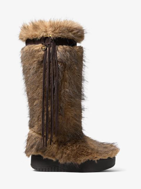 MICHAEL KORS Starling Faux Fur Puffer Boot