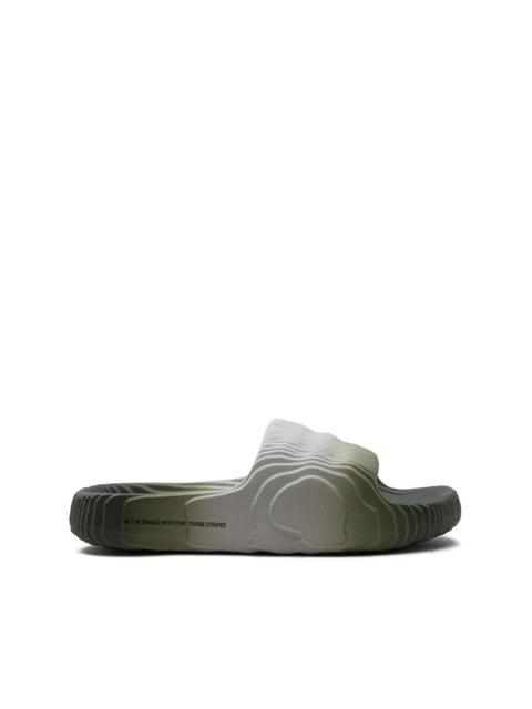 Adilette 22 "Wonder Silver" slides