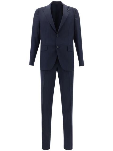 LARDINI wool single-breasted suit