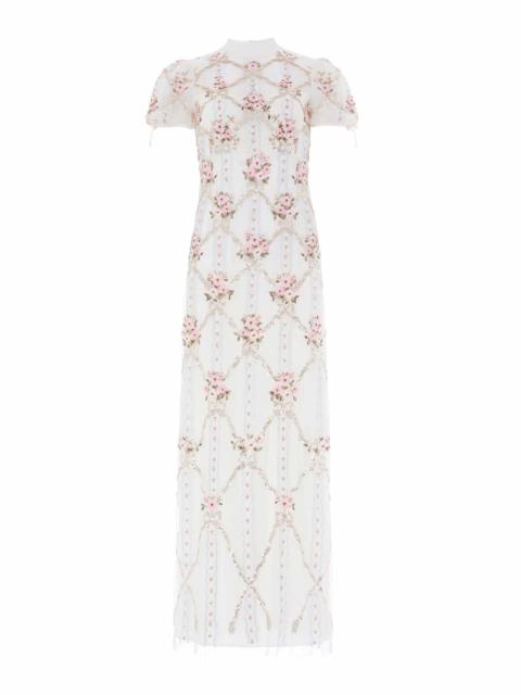 Needle & Thread Lovers Lace Ribbon Gown