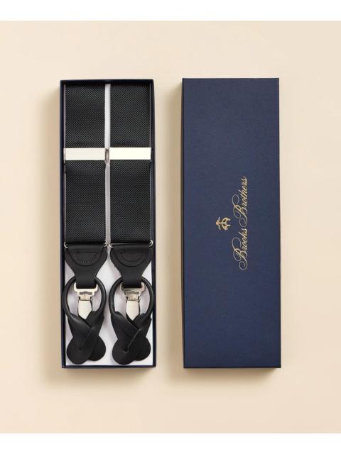 Brooks Brothers Solid Pique Suspenders