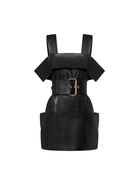 Louis Vuitton Oversized Belt Calfskin Utility Dress