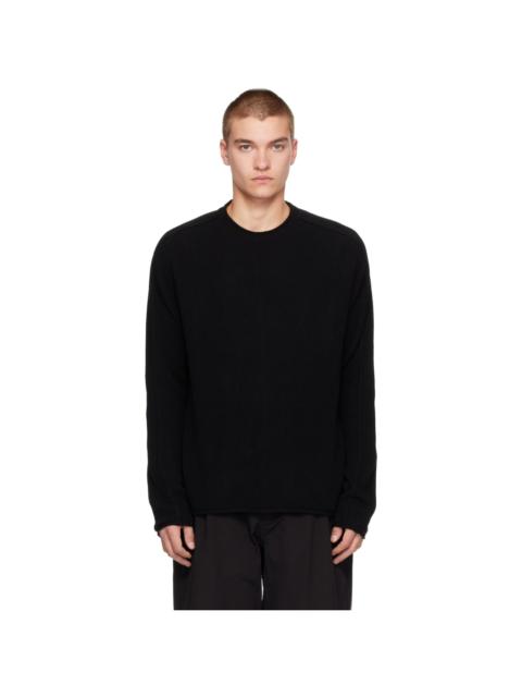 CASEY/CASEY Black Inside Out Seam Sweater