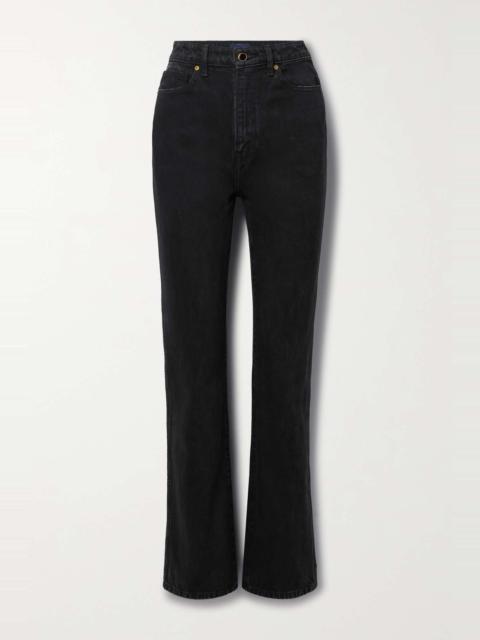 Danielle high-rise slim-leg jeans