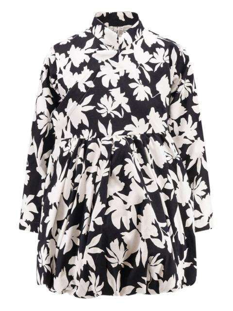 Comme des Garçons PLAY leaf-print jacket