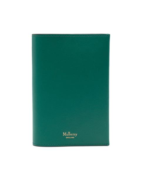 Mulberry leather passport case
