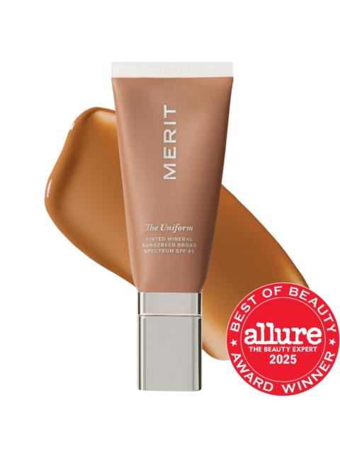 MERIT The Uniform™ Tinted Mineral Sunscreen Broad Spectrum SPF 45