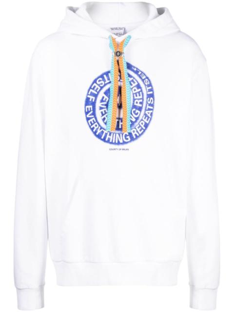 Marcelo Burlon County Of Milan swirl-print cotton hoodie
