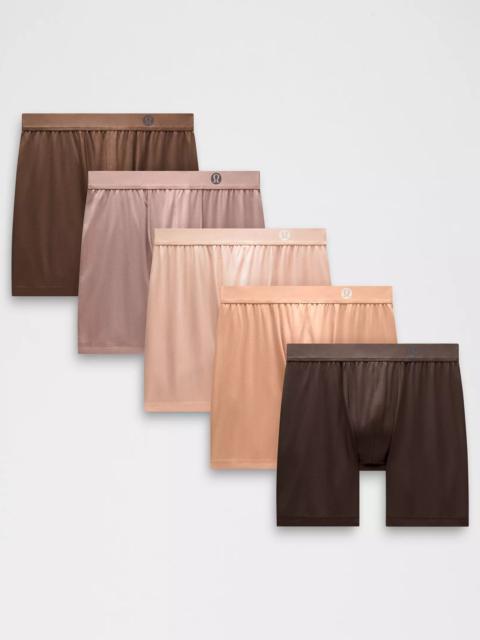 lululemon Always In Motion Long Boxer 7" *5 Pack