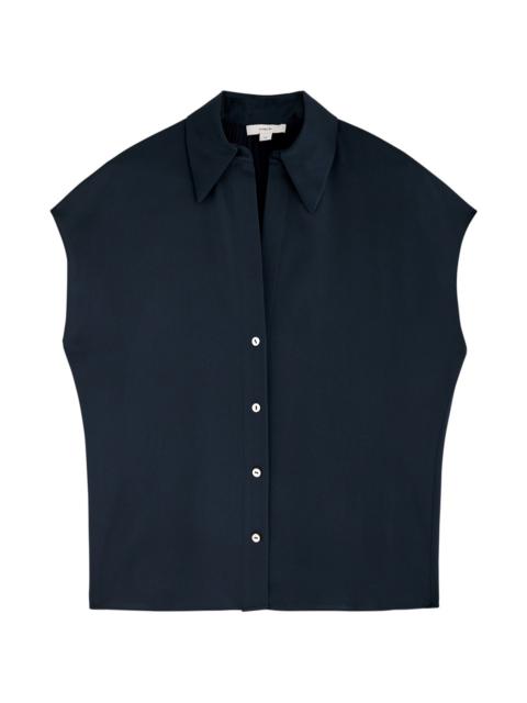 Vince Silk-satin Shirt