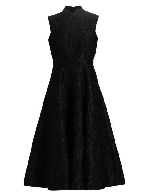 SALONI Women's Floral Brocade Sleeveless Midi-Dress - Noir Rose
