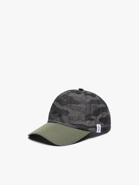 Mackintosh TIPPING BLACK CAMO NYLON BASEBALL CAP