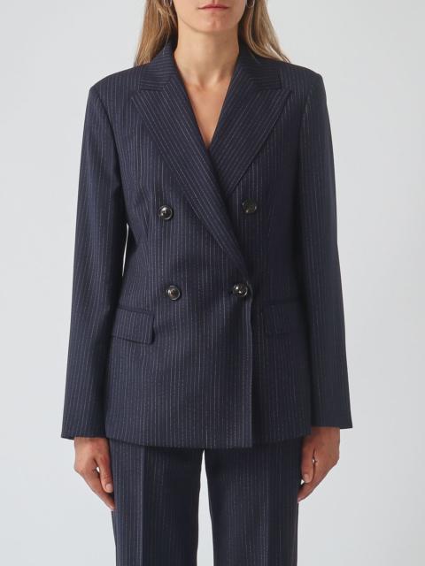 Max Mara Studio MAX MARA STUDIO Jacket Woman color Blue