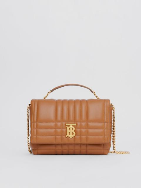 Burberry Small Quilted Lambskin Lola Satchel