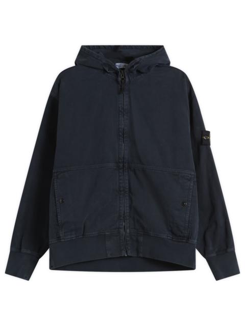 Stone Island Stone Island Panama Cotton Old Effect Hooded Jacket