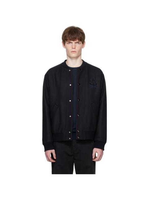 A.P.C. Navy Micka Bomber Jacket