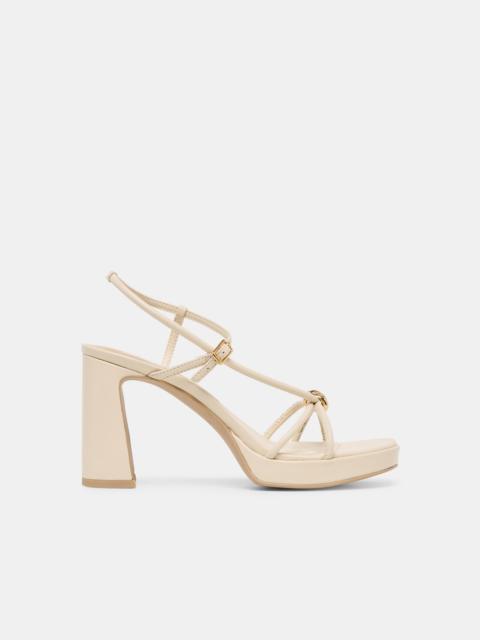 dolce vita ODETE HEELS CREME LEATHER