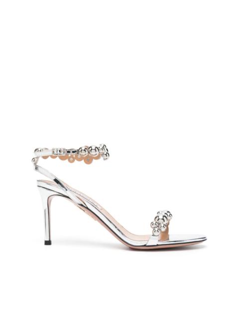 AQUAZZURA Bubbles 80mm open-toe sandals