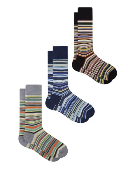 Paul Smith Socks 3-Pack Cracker Sig