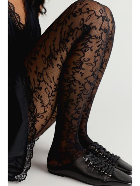 FREE PEOPLE Lo Lace Tights