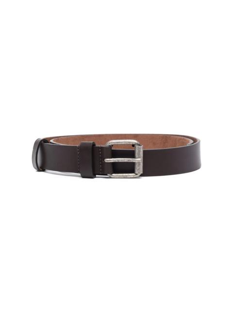 Aspesi distressed buckle belt