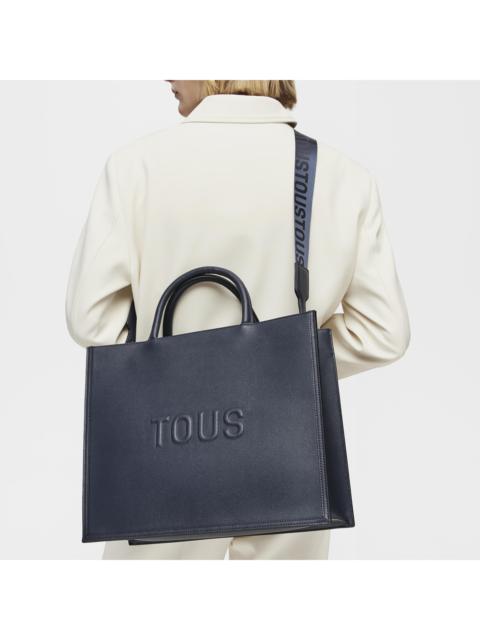 TOUS Large navy blue Amaya Shopping bag TOUS Brenda