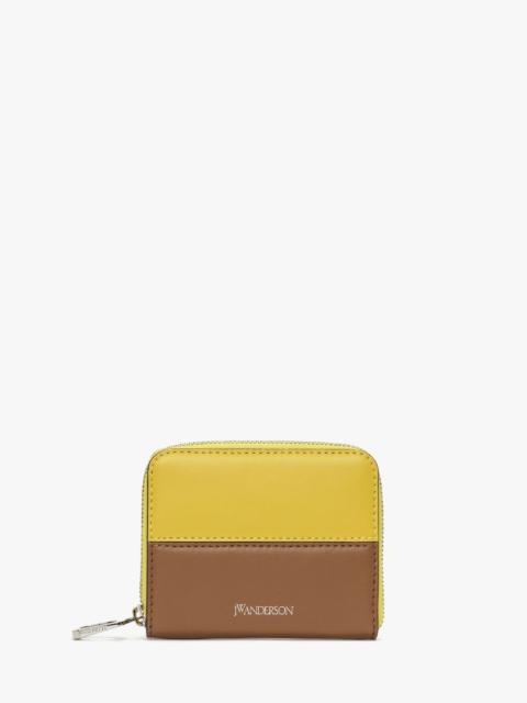 JW Anderson LEATHER COIN WALLET WITH JWA PULLER