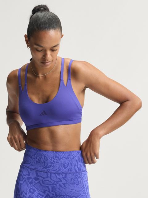 adidas Optime Workout Strappy Light Support Bra