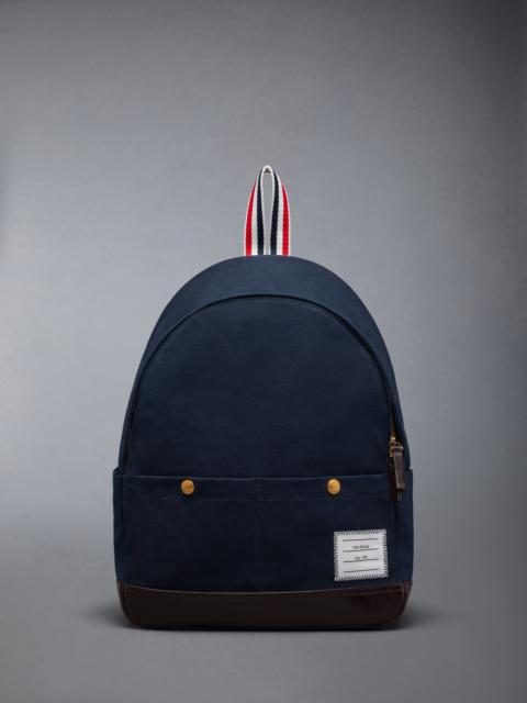 Thom Browne Cotton Canvas Backpack