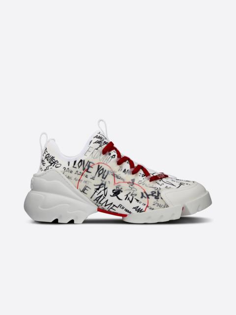 Dior D-Connect Dioramour Graffiti Sneaker