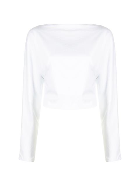Josefa lace-up top