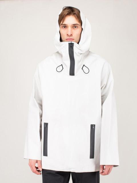 Bottega Veneta Blouson Knit Leather off white