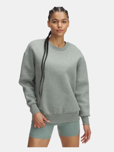 Under Armour Women's UA Icon Fleece Oversized Crew
