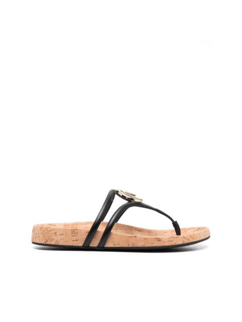 MICHAEL KORS Hampton flip flop sandals