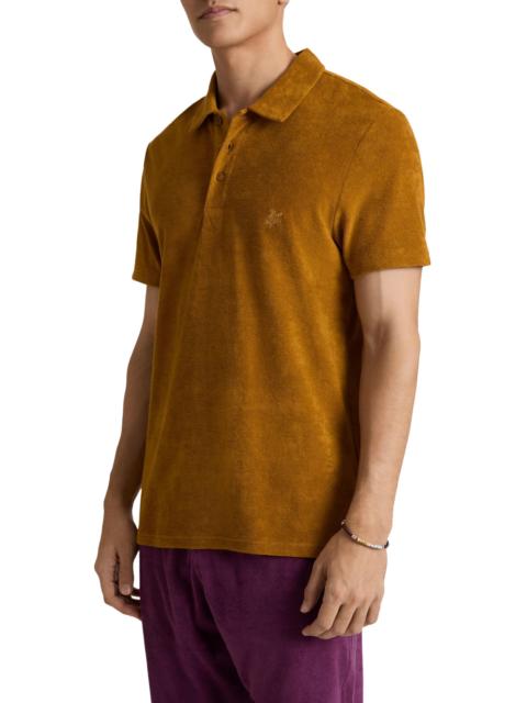 Vilebrequin Men's Terry Cloth Polo Shirt - Brick