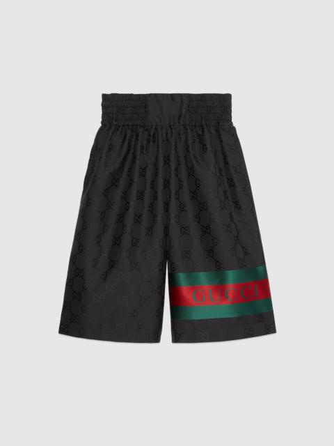 GUCCI GG nylon jacquard shorts
